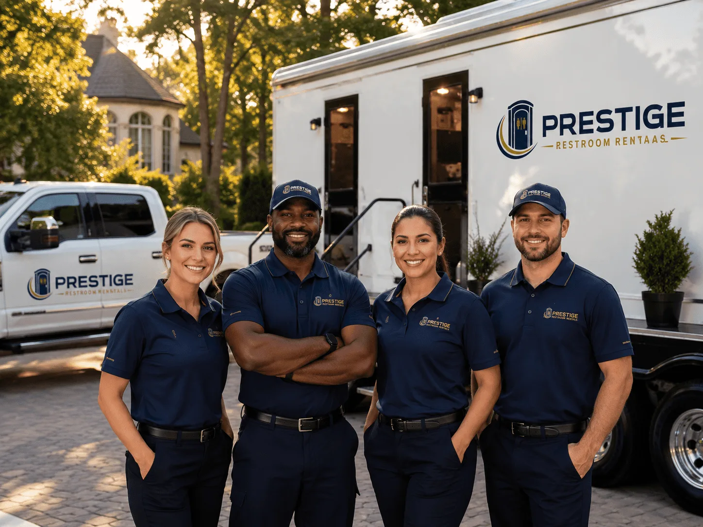 Trusted Luxury Portable Restrooms company in Elgin, IA